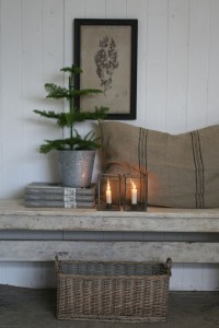 kalkmaling og få et antik look