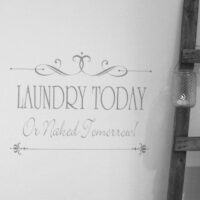 Wallsticker Laundry today Wallsticker Laundry today