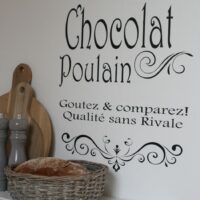 Køkken wallsticker Chocolat Poulain Køkken wallsticker Chocolat Poulain