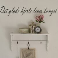 Det glade hjerte lever længst Det glade hjerte lever længst