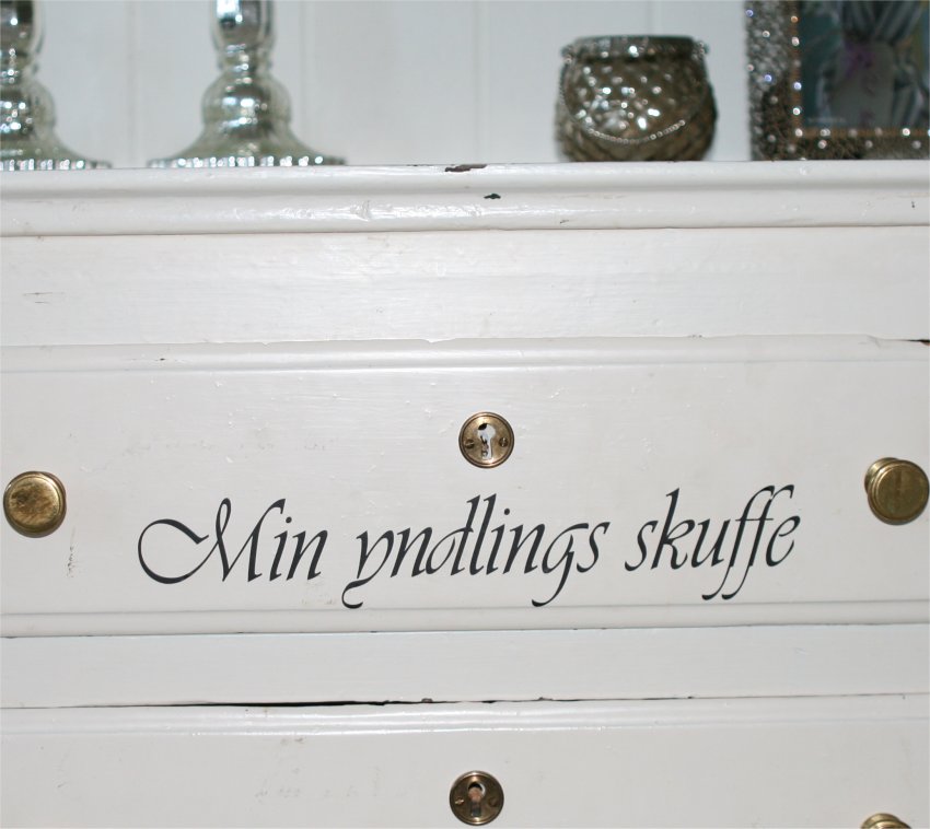 Min yndlings skuffe Min yndlings skuffe
