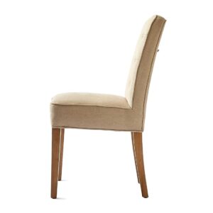 Spisebordsstol - Cape Breton Dining Chair, linen, flax - Bestillingsvare