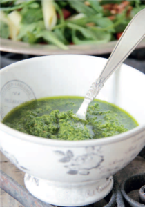 Persille Pesto - lækker hjemmelave pesto