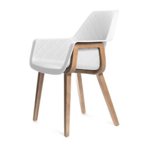 Spisebordsstol - Amsterdam City Dining Armchair, pure white BESTILLINGSVARER