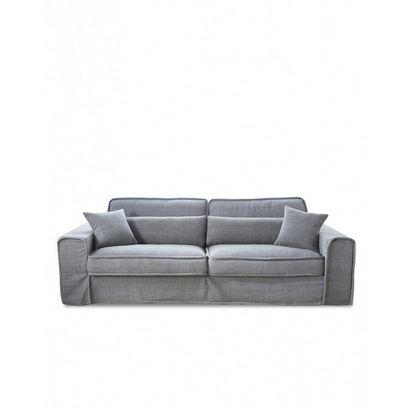 Billede af Sofa - Metropolis Sofa 3,5 eller 2,5 seater, washed cotton, grey BESTILLINGSVARER