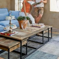 Sofabord - Shelter Island Coffee Table set 3 i 1. BESTILLINGSVARER
