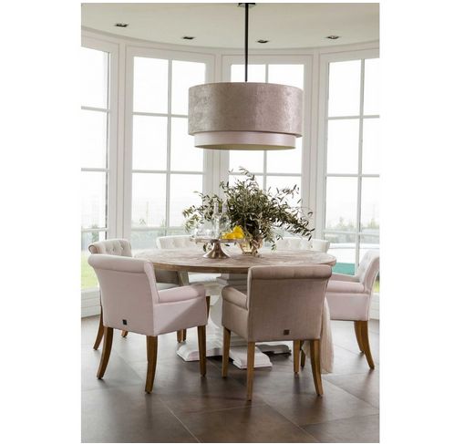 Spisebord crossroads round dining table 160 cm diameter ... Brugskunst på spisebord