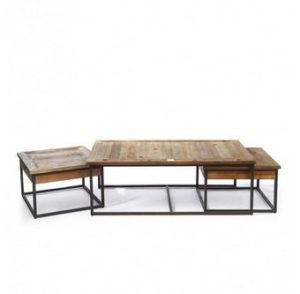 Sofabord - Shelter Island Coffee Table set 3 i 1. BESTILLINGSVARER