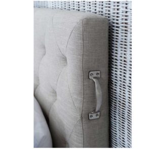 Sengegavl - Union Square Headboard Double, linen, flax PÅ LAGER