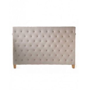 Sengegavl - Union Square Headboard Double, linen, flax PÅ LAGER