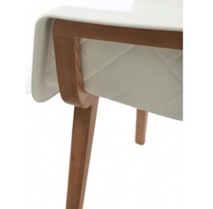 Spisebordsstol - Amsterdam City Dining Armchair, pure white BESTILLINGSVARER