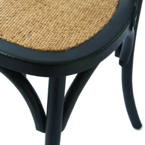 Spisestol - Saint Etienne Dining Chair Black BESTILLINGSVARER.