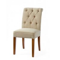 Spisebordsstol - Hampton Classic Dining Chair, linen, flax BESTILLINGSVARER