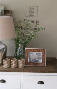 sådan pynter du din kommode