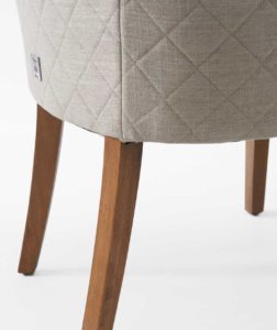 Spisebordsstol - Waverly Dining Armchair linen Flax BESTILLINGSVARER