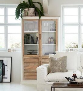Vitrineskab - Pacifica Glass Cabinet - BESTILLINGSVARER