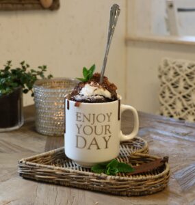 Chokoladekage i kop - på kun 5 min