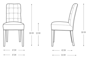 Spisebordsstol – Cape Breton Dining Chair, pellini espresso BESTILLINGSVARER