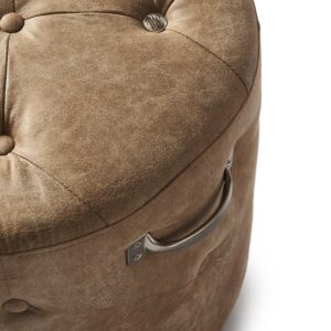 Siddepuf - Bowery Footstool Pellini Camel BESTILLINGSVARER