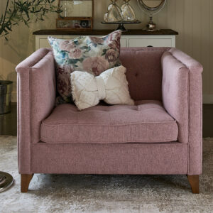 Radziwill, LoveSeat Linen PrsPink - BESTILLINGSVARER