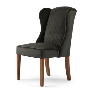 Spisebordsstol - William Dining Chair Velvet Slate Grey BESTILLINGSVARER