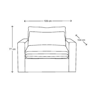 Loveseat - Continental Love Seat BESTILLINGSVARER