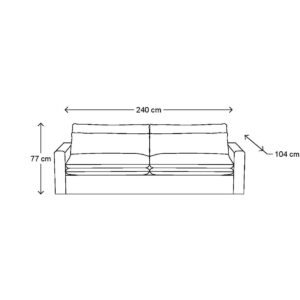 Sofa - Continental Sofa 3,5 seater