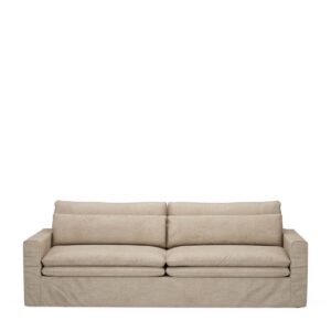 Sofa - Continental Sofa, Natural, Washed Cotton BESTILLINGSVARER