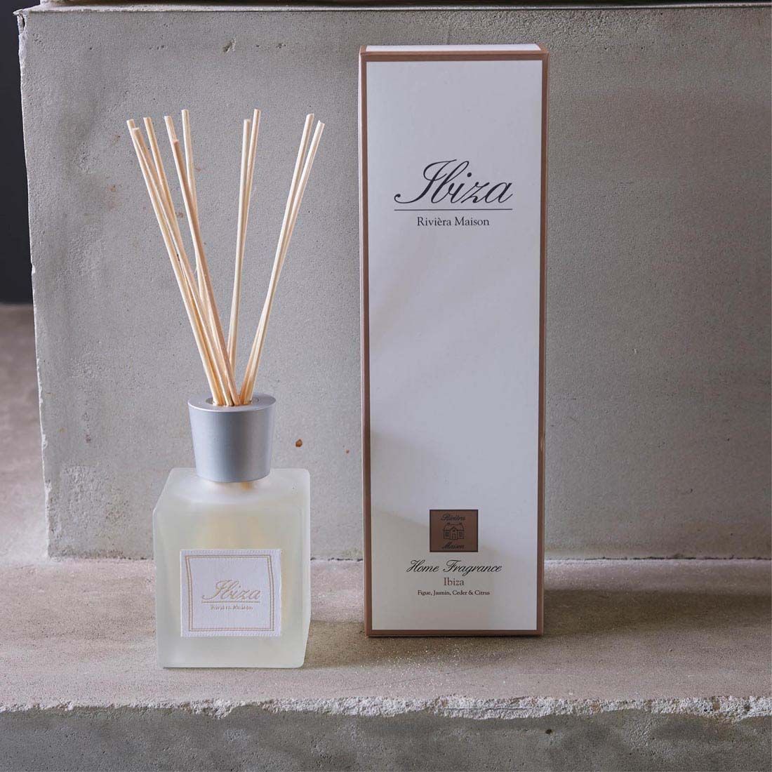 Duft diffuser m. pinde - RM Home Fragrance Ibiza 200 ml
