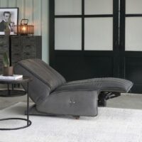 Elektrisk lænestol - Monterey Recliner Chair, leather, charcoal - BESTILLINGSVARER