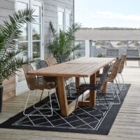 Havebord - Tanjung Outdoor Dining Table 400x100 BESTILLINGSVARER