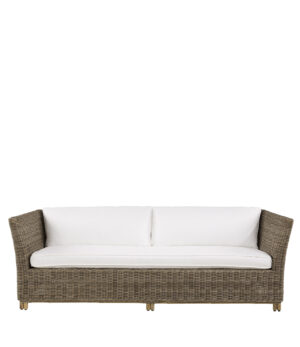 Artwood -  Arlington Rattan sofa, 3 pers. Inkl. hynder BESTILLINGSVARER