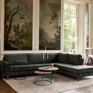 Hjørnesofa - West Houston Corner Sofa with Chaise Longue BESTILLINGSVARER, FÅS I FLERE FARVER