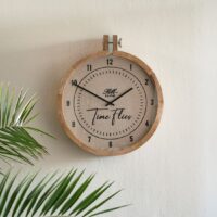 ur - RM Time Flies Wall Clock
