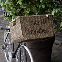 Cykelkurv - RR Bicycle Basket Take Me Anywhere