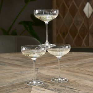 Champagneglas - With Love Coupe