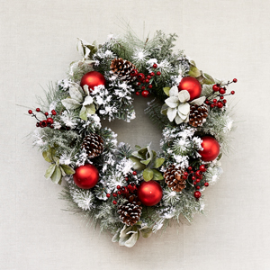Julekrans – Classic NY Christmas wreath 65 cm