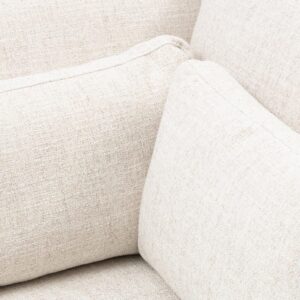 Modulsofa - Stephen Corner, rich tweed, antique white