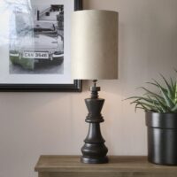 lampeskærm - High Cylinder Lamp Shade sand 28x40