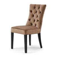 Spisebordsstol - Balmoral Dining Chair, velvet III, golden mink - Bestillingsvare
