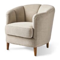 Lænestol - Rue Royale Armchair, linen, faboulous flax BESTILLINGSVARER