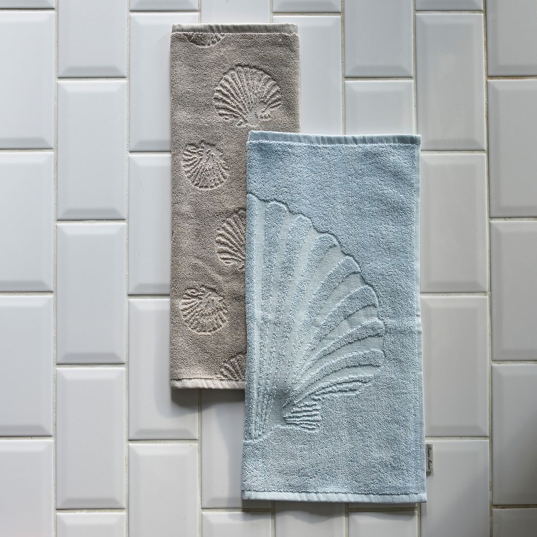 Billede af 2 stk. køkkenhåndklæder - Shell Beach Kitchen Towel 2 pieces