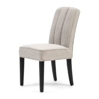 Spisebordsstol - The Jade Dining Chair, mouliné linen, fabulous flax - Bestillingsvare