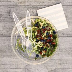 Plast skål - Summer Breeze Salad Bowl & Tossers