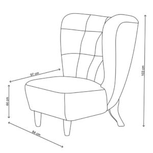 Aspen Lounge Chair - UDSTILLINGSMODEL, AFHENTES I BUTIK