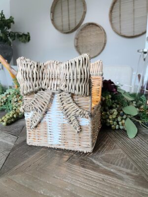 Lysestage - Votive Rustic Rattan Désir