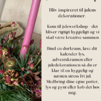 Juleworkshop Tirsdag d. 21 November kl. 19-21:30