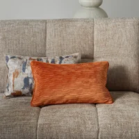 Orange Pudebetræk - George Pillow Cover 50x30