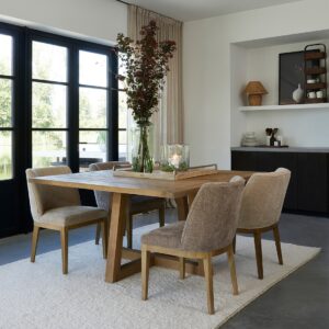Spisestol - Whistler dining chair, Natural Linen BESTILLINGSVARER