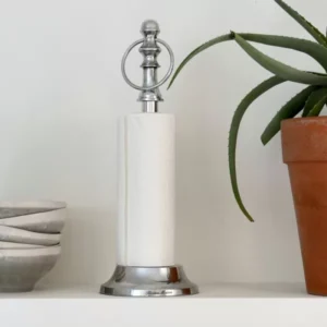 Køkken rulle holder - sølv